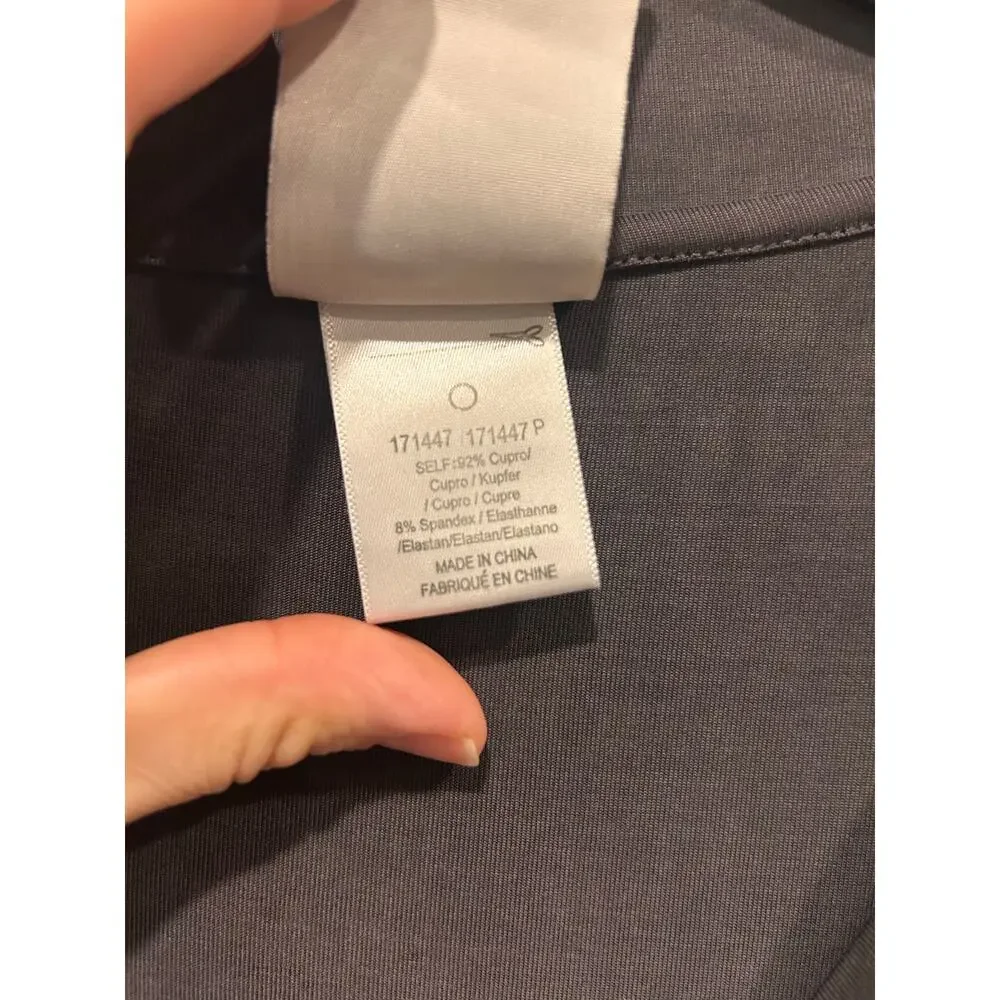 Anthropologie Dolan Left Coast Toute V Neck Gray Boho Swing Dress Small - Picture 5 of 6